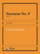 Nocturne No. 9, Op. 97 piano sheet music cover